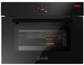 Компактный многофункциональный духовой шкаф ILVE 645SZTCT4/BK