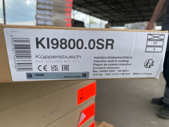 Индукционная варочная панель Kuppersbusch KI 9800.0 SR