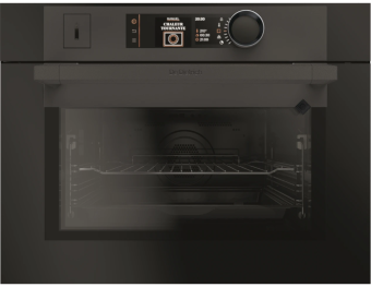 Компактный духовой шкаф с пиролизом и функцией пара De Dietrich DKR7580BB