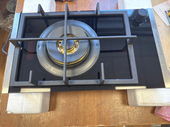 Газовая варочная панель Kuppersbusch GWS 3811.0 ED стальная рамка